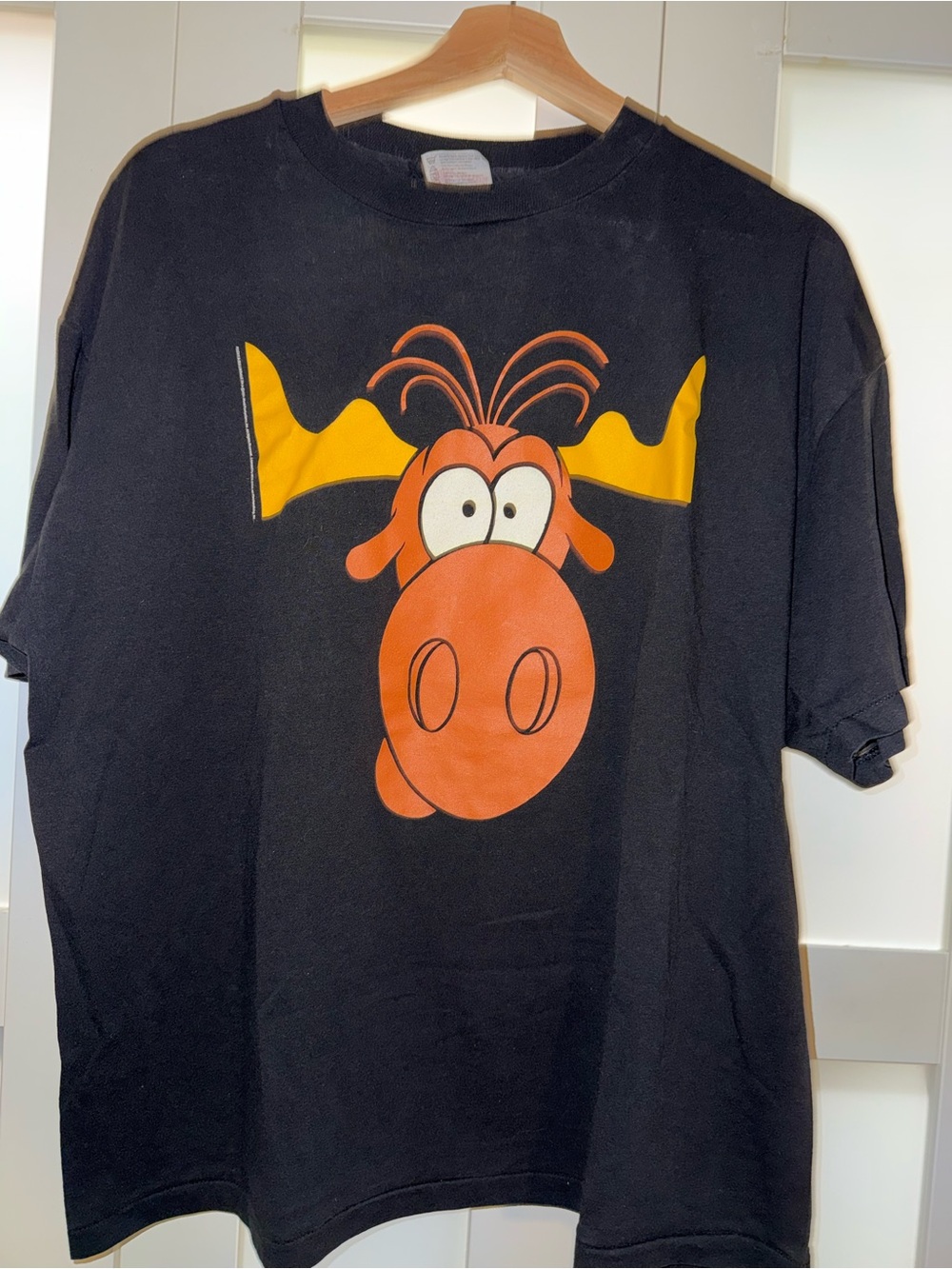Vintage 1993 Taco
Bell Bullwinkle TShirt XL
Single Stitch; Greetings
Taco Lovers